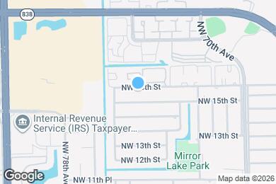 Map image of the property - 7460 NW 16th St