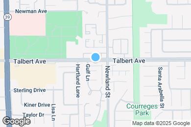Map image of the property - 8422 Talbert Ave