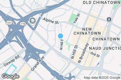 Map image of the property - 701 N Hill Pl