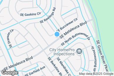 Map image of the property - 2831 SE Melaleuca Blvd