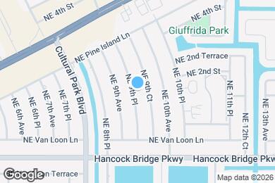 Map image of the property - 121 NE 9th Pl