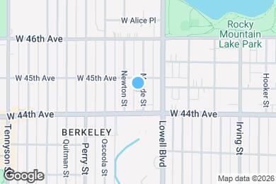 Map image of the property - 4465 Meade St