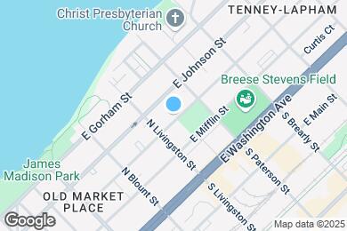 Map image of the property - 822 E Dayton St