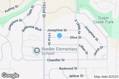 Map image of the property - 19005 Olive St