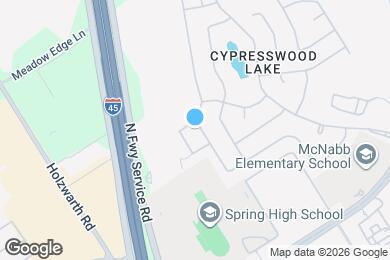 Map image of the property - 19863 Cypresswood Dale