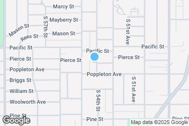 Map image of the property - 1122 S 54th St