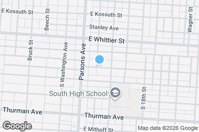 Map image of the property - 556 Siebert St