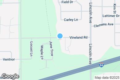 Map image of the property - 1072 Vineland Rd