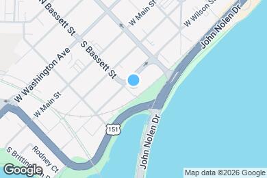 Map image of the property - 451 W Wilson St