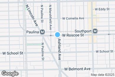 Map image of the property - 3352 N Ashland Ave