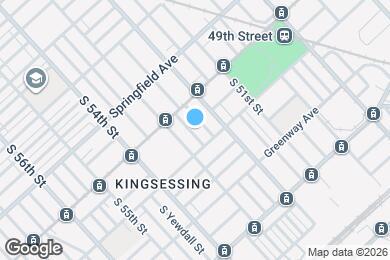 Map image of the property - 1329 S Lindenwood St
