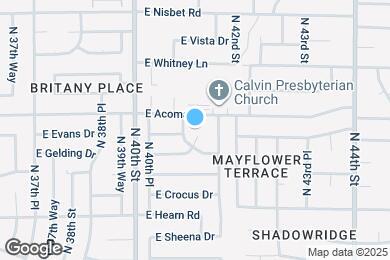 Map image of the property - 14430 N 41st Ct