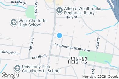 Map image of the property - 2217 Custer St