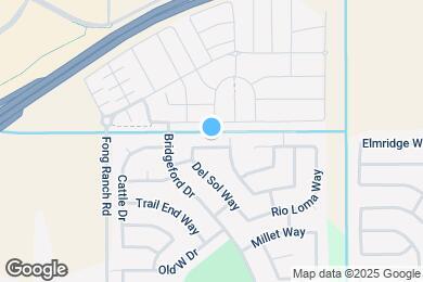 Map image of the property - 1225 Rio Cresta Way