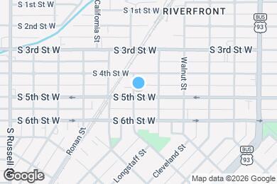Map image of the property - 946 S 5th St W