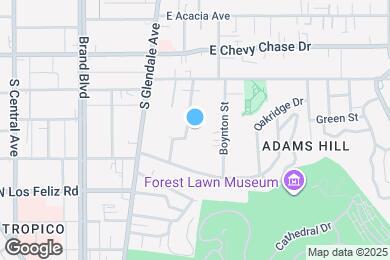 Map image of the property - 1248 Mariposa St