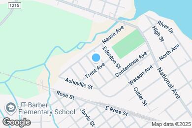 Map image of the property - 1806 Greensboro St