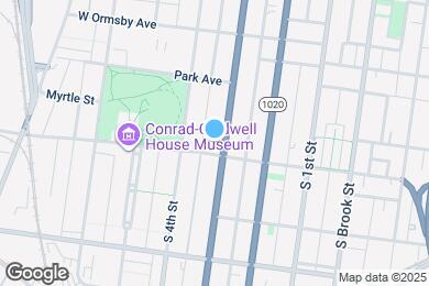 Map image of the property - 1386 S 3rd St