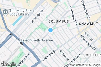 Map image of the property - 478 Columbus Ave