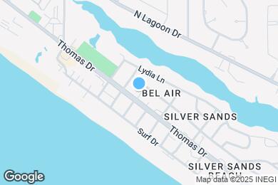 Map image of the property - 8410 Thomas Dr