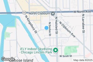 Map image of the property - 851 W Blackhawk St