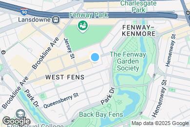Map image of the property - 1260 Boylston St
