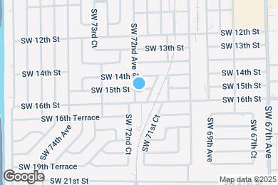 Map image of the property - 7190 SW 15th St