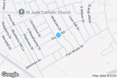 Map image of the property - 609 S Walnut Creek Dr