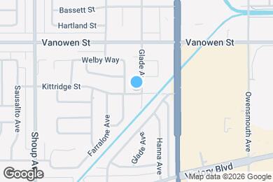 Map image of the property - 6641 Glade Ave