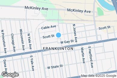 Map image of the property - 43 Rodgers Ave