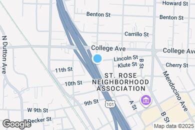 Map image of the property - 926 Morgan St