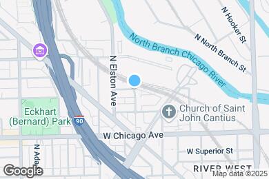 Map image of the property - 1114 N May St