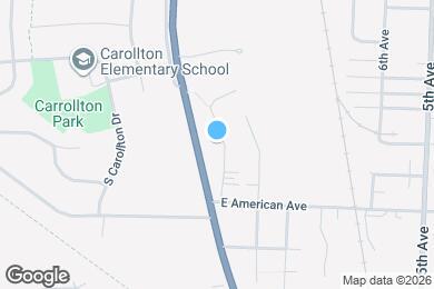 Map image of the property - 9045 S Chicago Ct