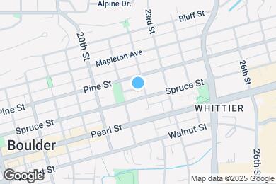 Map image of the property - 2135 Spruce St