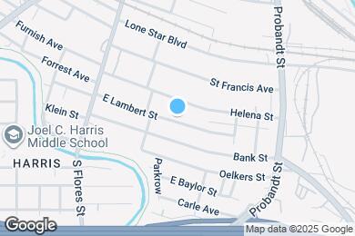 Map image of the property - 235 E Lambert St