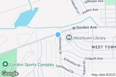 Map image of the property - 1001 University St