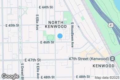 Map image of the property - 1116 E 46th St