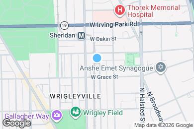 Map image of the property - 3824 N Wilton Ave