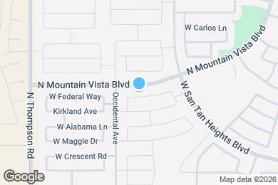 Map image of the property - 4122 W Federal Way