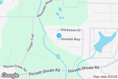 Map image of the property - 6513 Osceola Way