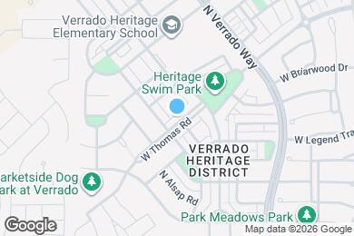 Map image of the property - 20880 W Thomas Rd