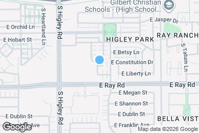 Map image of the property - 1531 S Sinova Ave