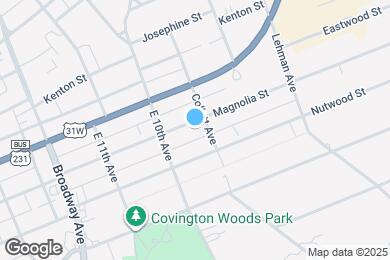 Map image of the property - 916 Magnolia St