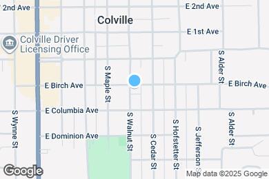 Map image of the property - 530 E Birch Ave