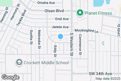 Map image of the property - 4212 Garland St