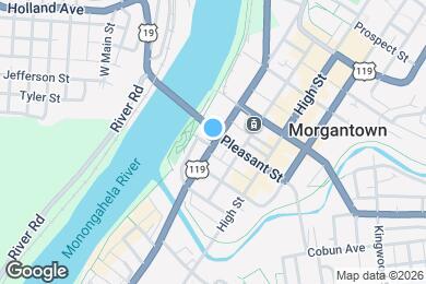 Map image of the property - 1117 University Ave