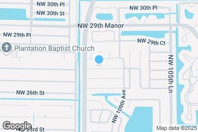 Map image of the property - 11075 NW 27th Pl