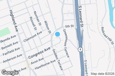 Map image of the property - 460 Congress Ave