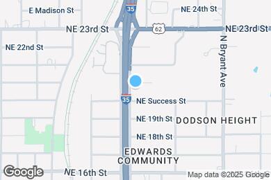 Map image of the property - 2036 NE Grand Blvd