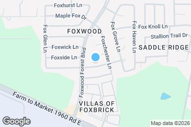 Map image of the property - 7123 Foxmar Ln
